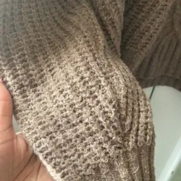 Sincerely Jules Brown Quarter-Zip Sweater - Picture 2 of 6